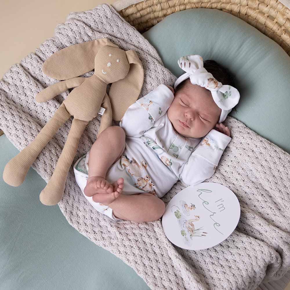 Duck Pond Long Sleeve Organic Bodysuit - Image 5