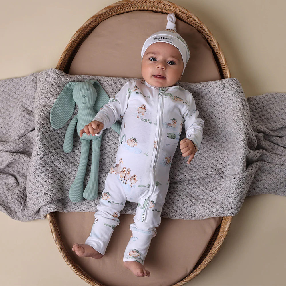 Duck Pond Organic Snugglesuit Convertible Romper - Image 5
