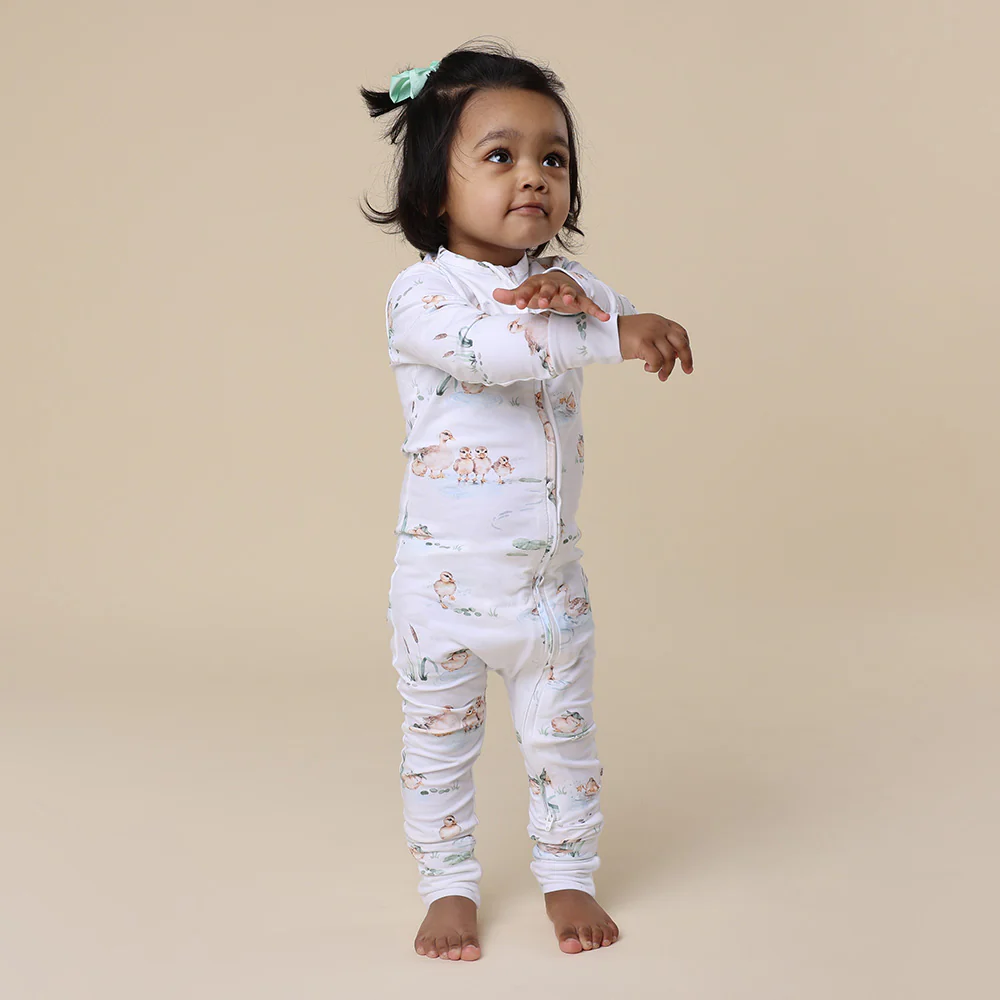 Duck Pond Organic Snugglesuit Convertible Romper - Image 6