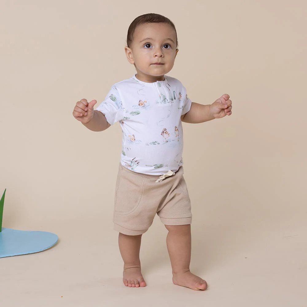 Duck Pond Short Sleeve Organic Bodysuit - Image 7