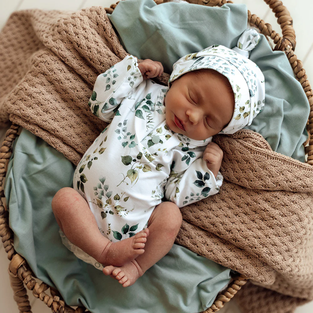 Eden Long Sleeve Organic Bodysuit - Image 5