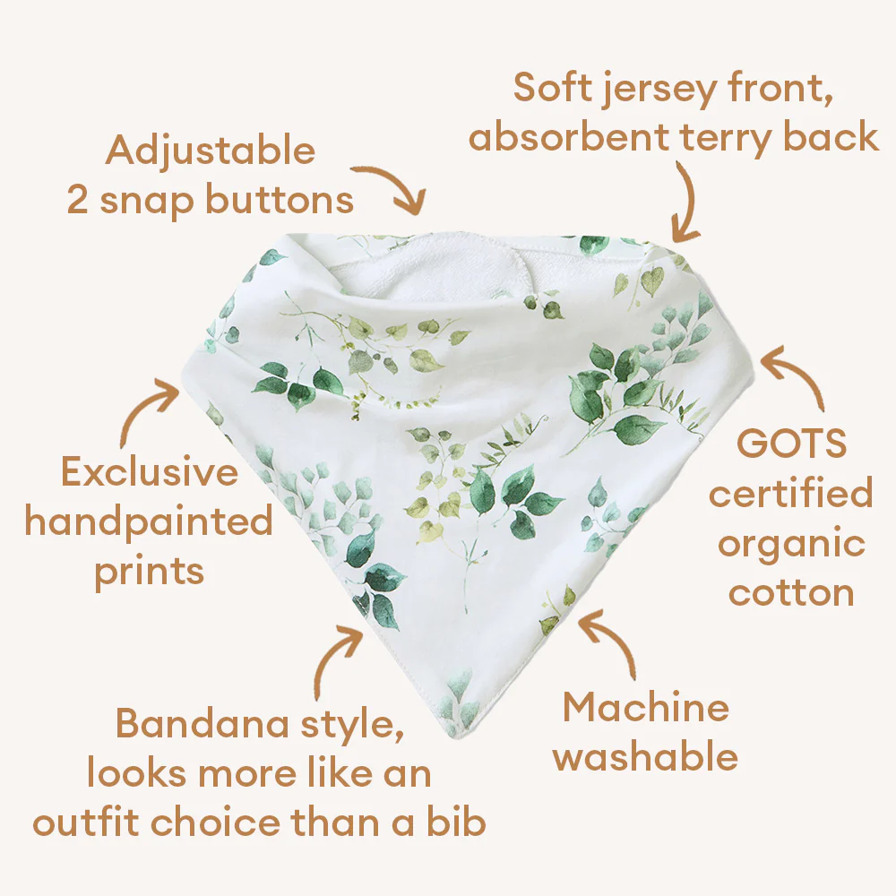 Eden Organic Dribble Bib - Image 4