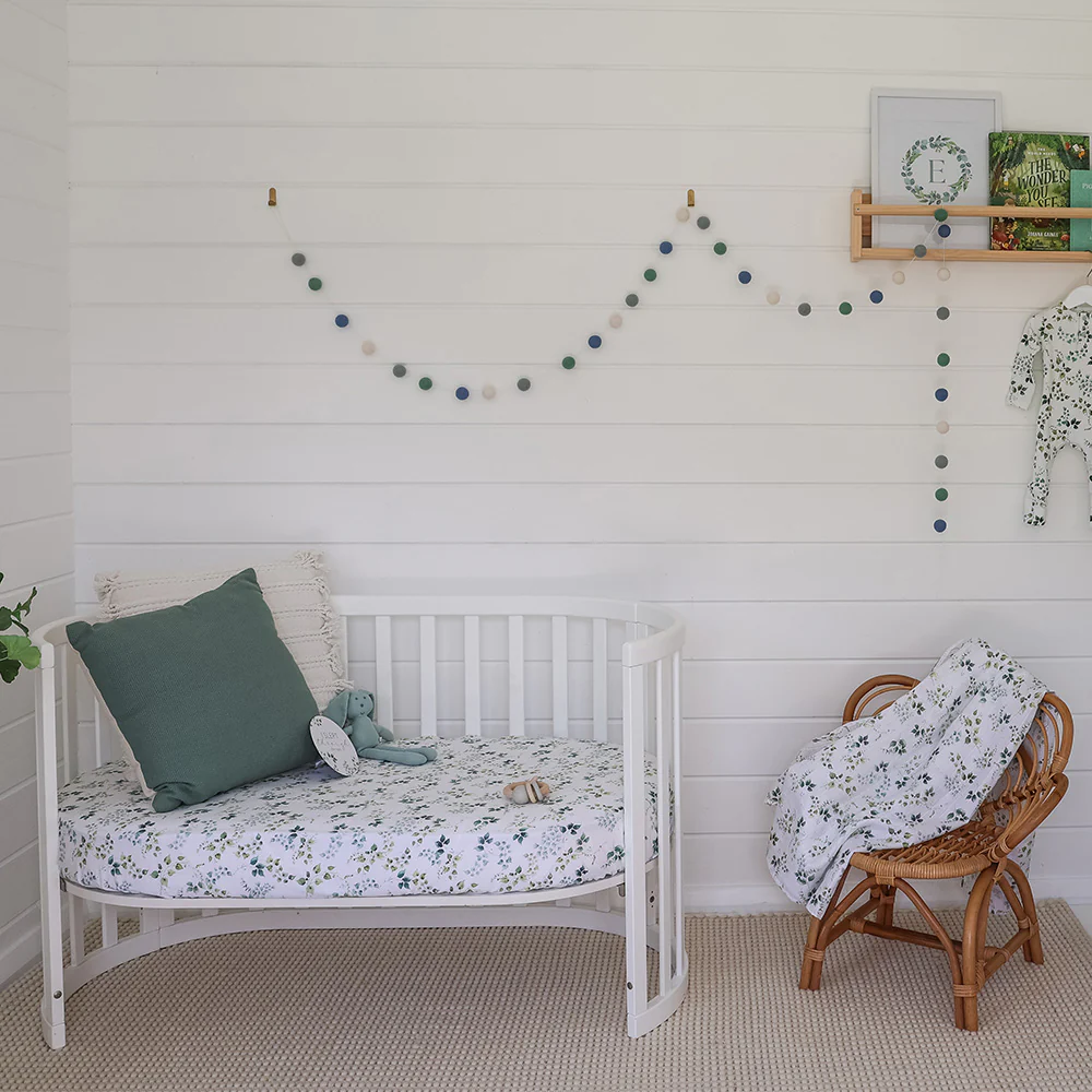 Eden Organic Fitted Cot Sheet - Image 3