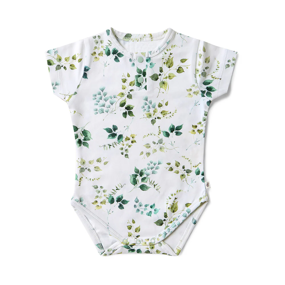 Eden Short Sleeve Organic Bodysuit - Image 2