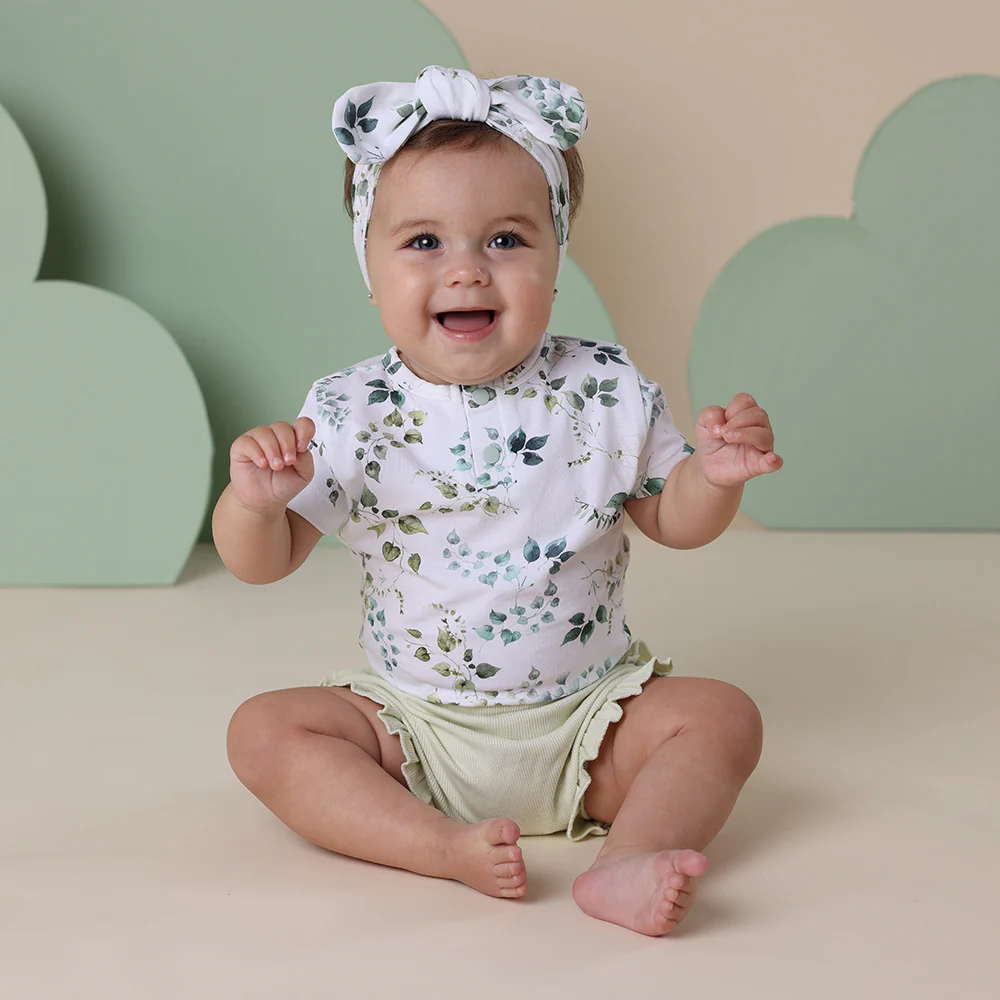 Eden Short Sleeve Organic Bodysuit - Image 3