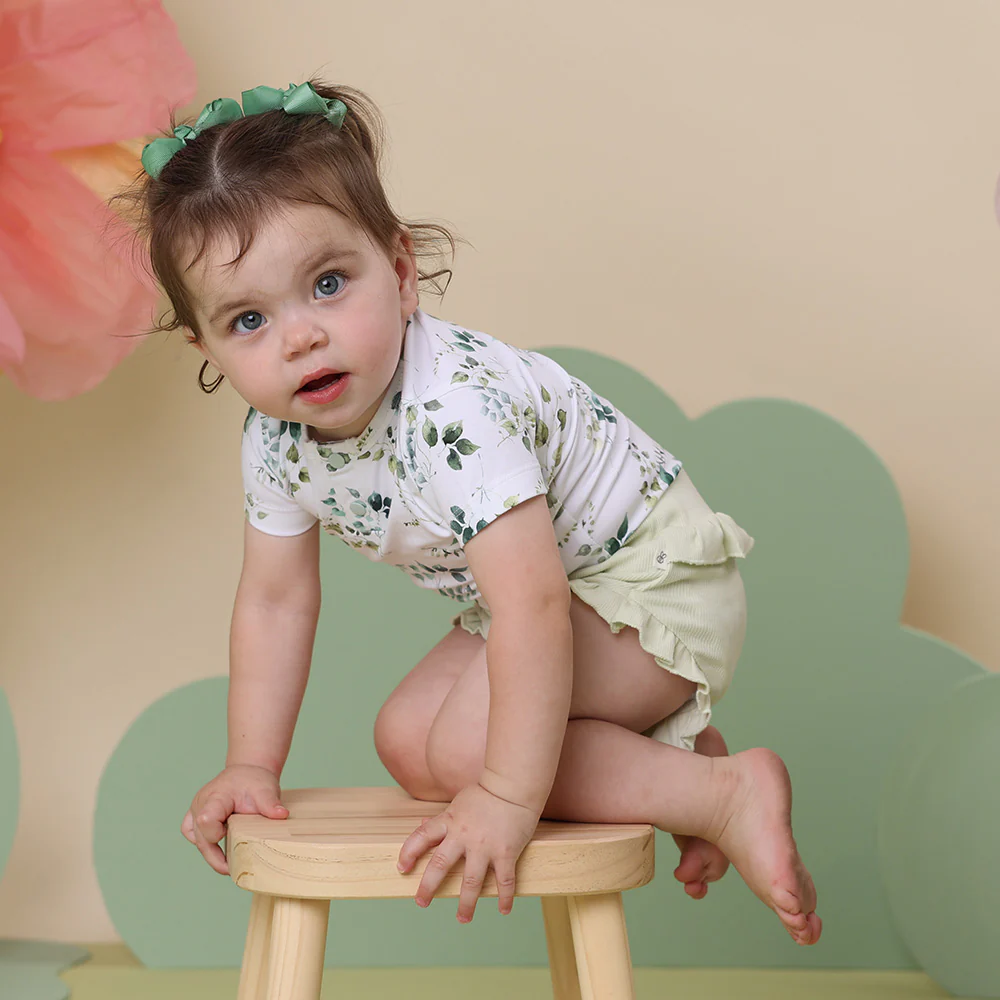 Eden Short Sleeve Organic Bodysuit - Image 5