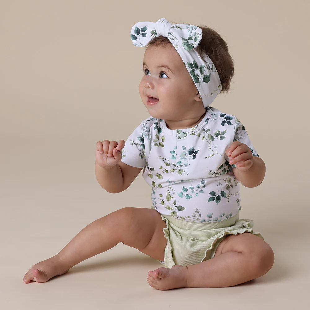 Eden Short Sleeve Organic Bodysuit - Image 6