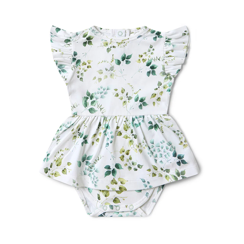 Eden Short Sleeve Organic Dress - Image 2