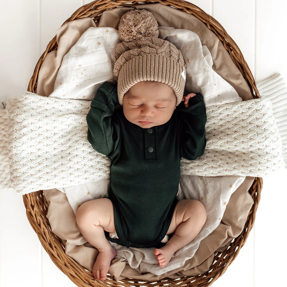 Emerald Long Sleeve Organic Bodysuit - Image 12