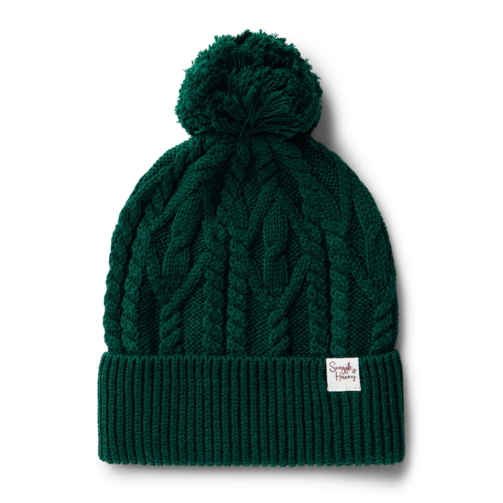 Emerald Organic Adult Knit Beanie - Image 2
