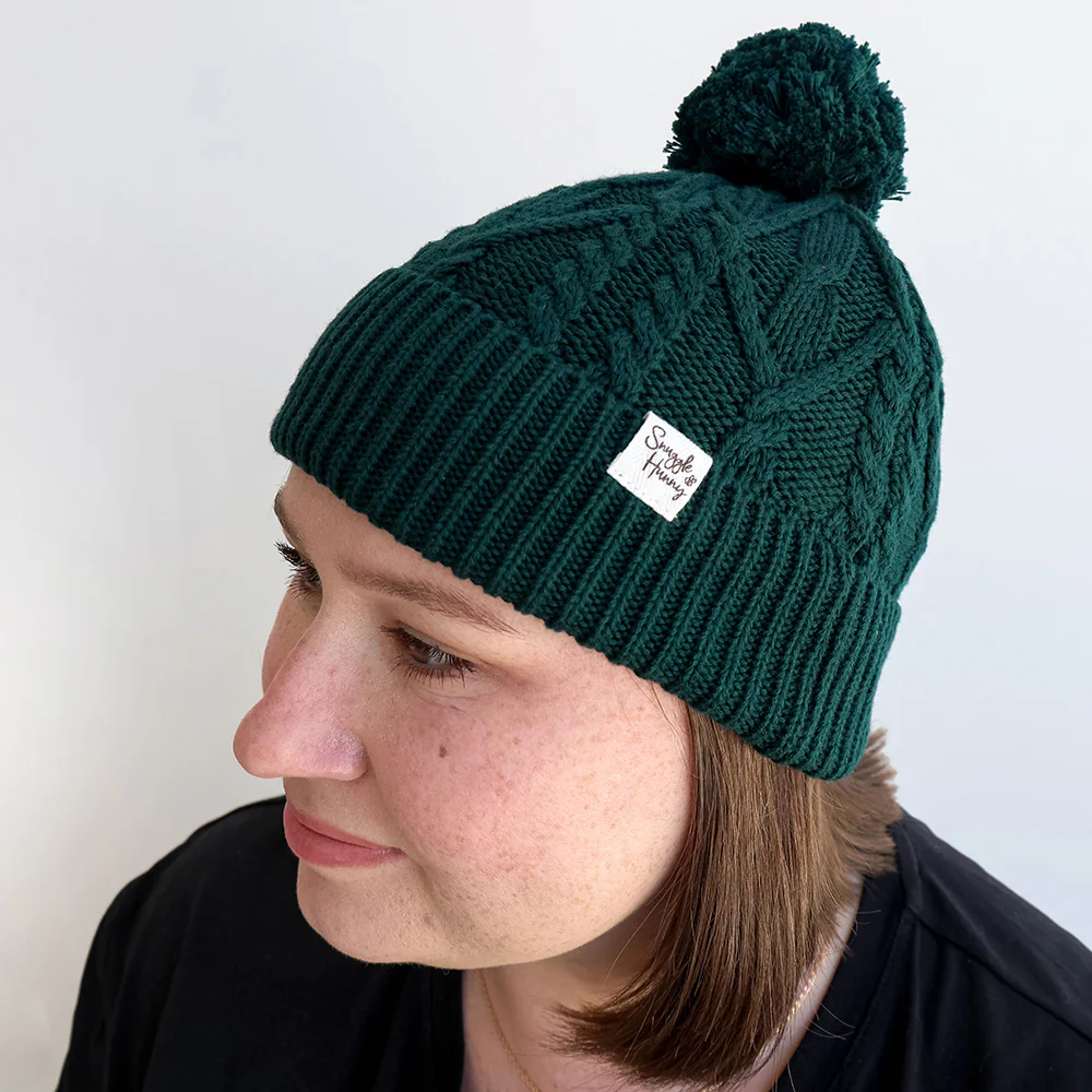 Emerald Organic Adult Knit Beanie - Image 6