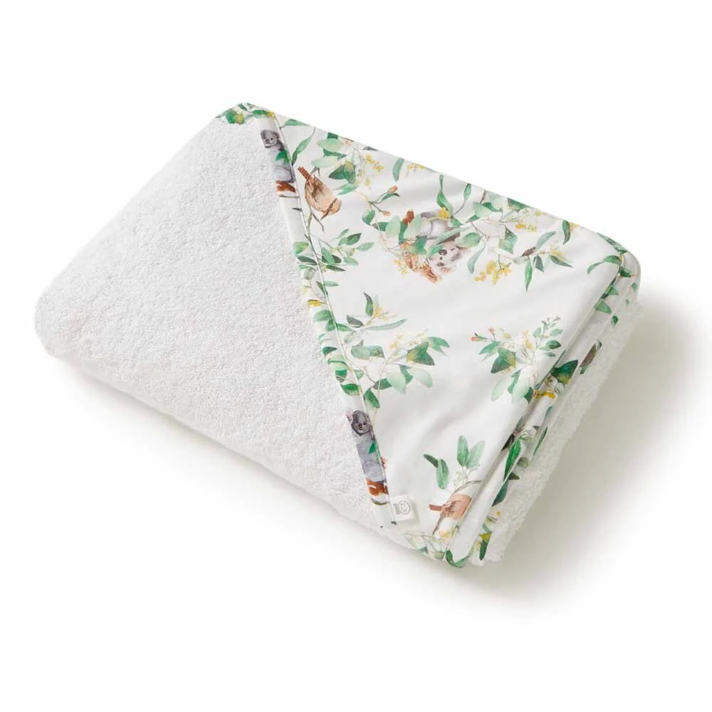 Eucalypt Organic Baby Towel & Wash Cloth Set - Image 5