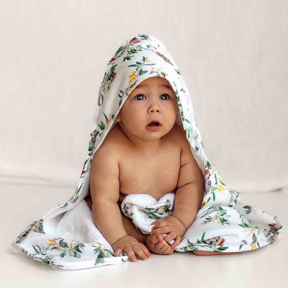 Eucalypt Organic Hooded Baby Towel - Image 8