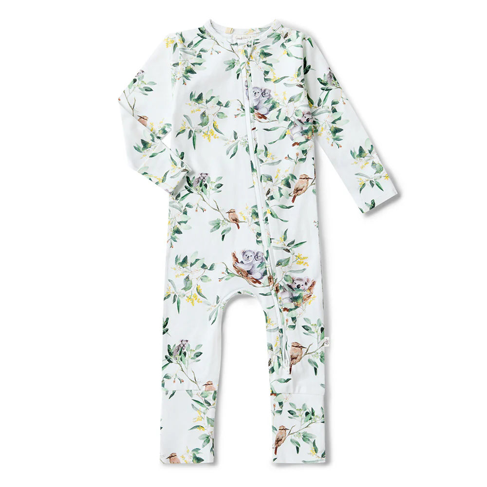Eucalypt Organic Snugglesuit Convertible Romper - Image 2