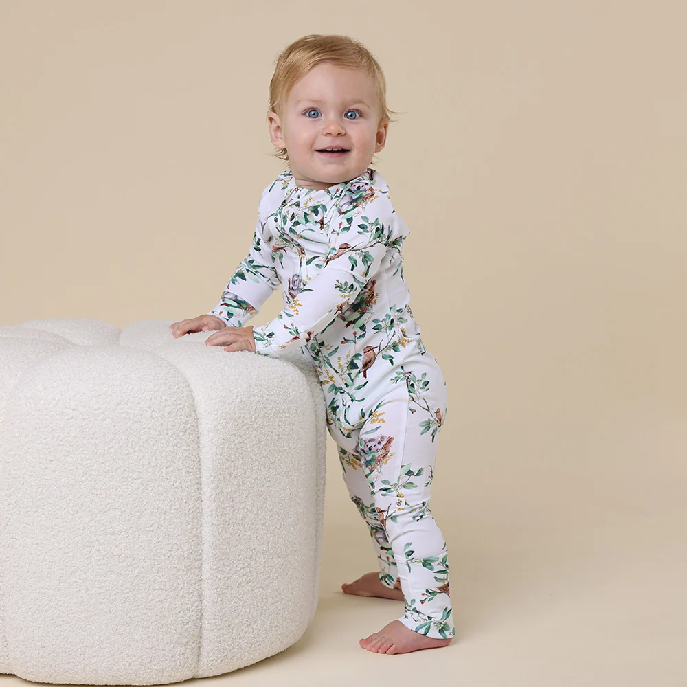 Eucalypt Organic Snugglesuit Convertible Romper - Image 3