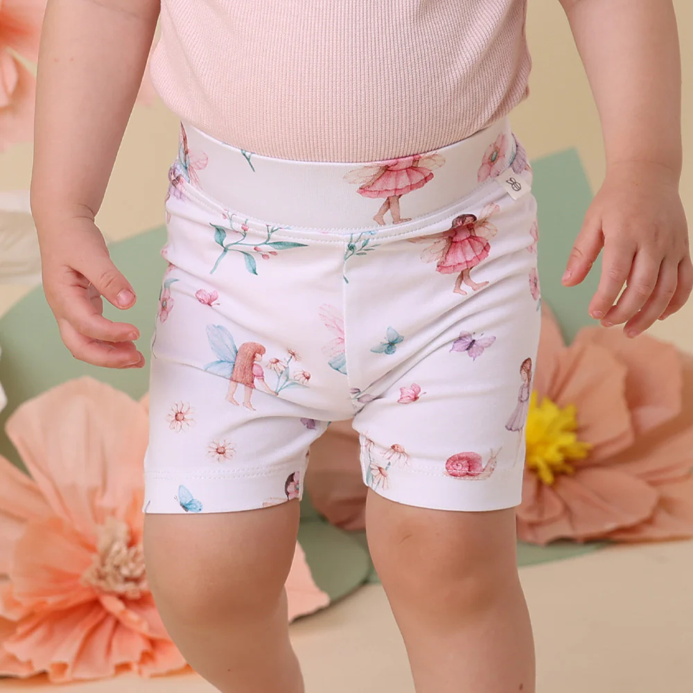 Fairy Garden Organic Bike Shorts - Image 3
