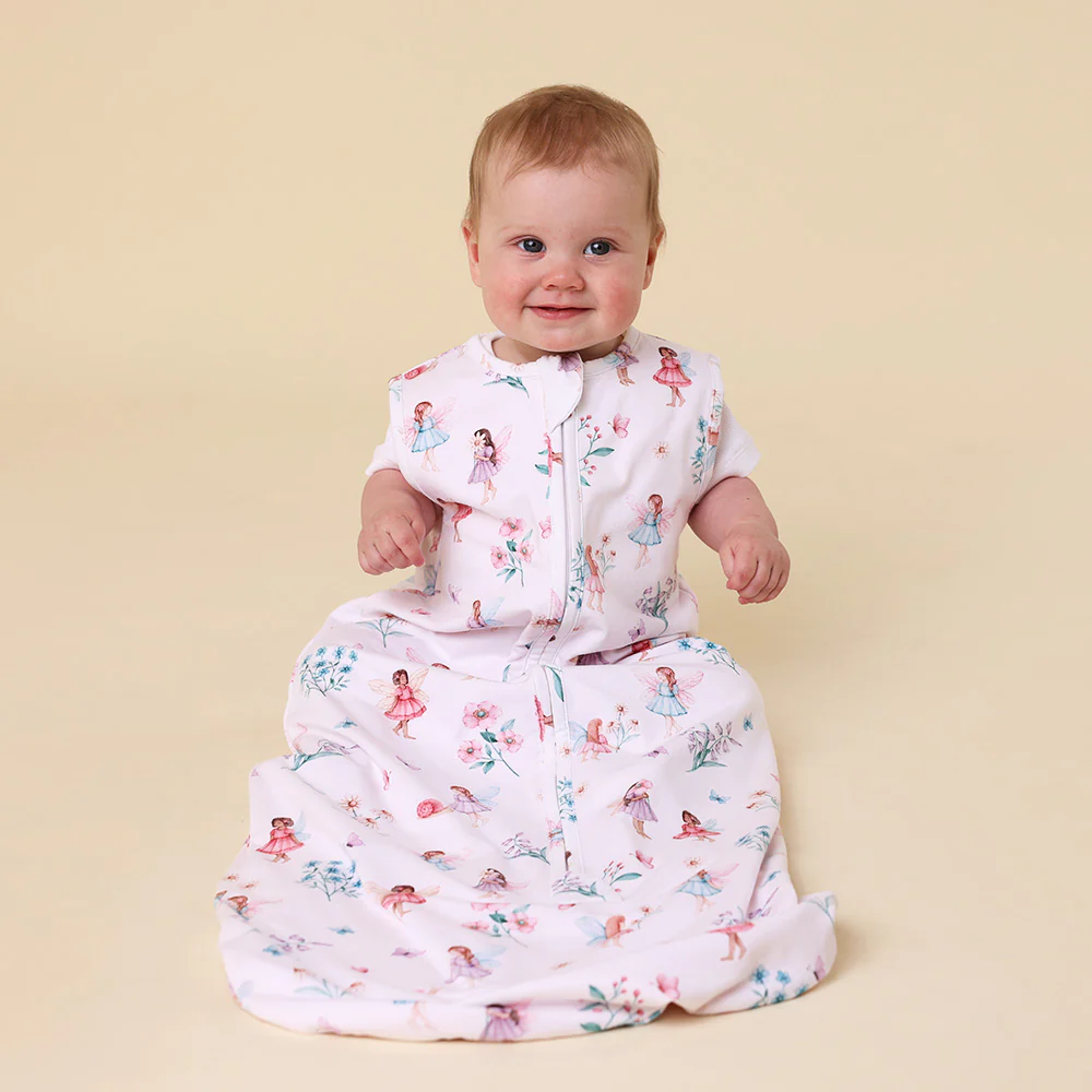 Fairy Garden Organic Sleeping Bag 1.0 TOG - Image 5