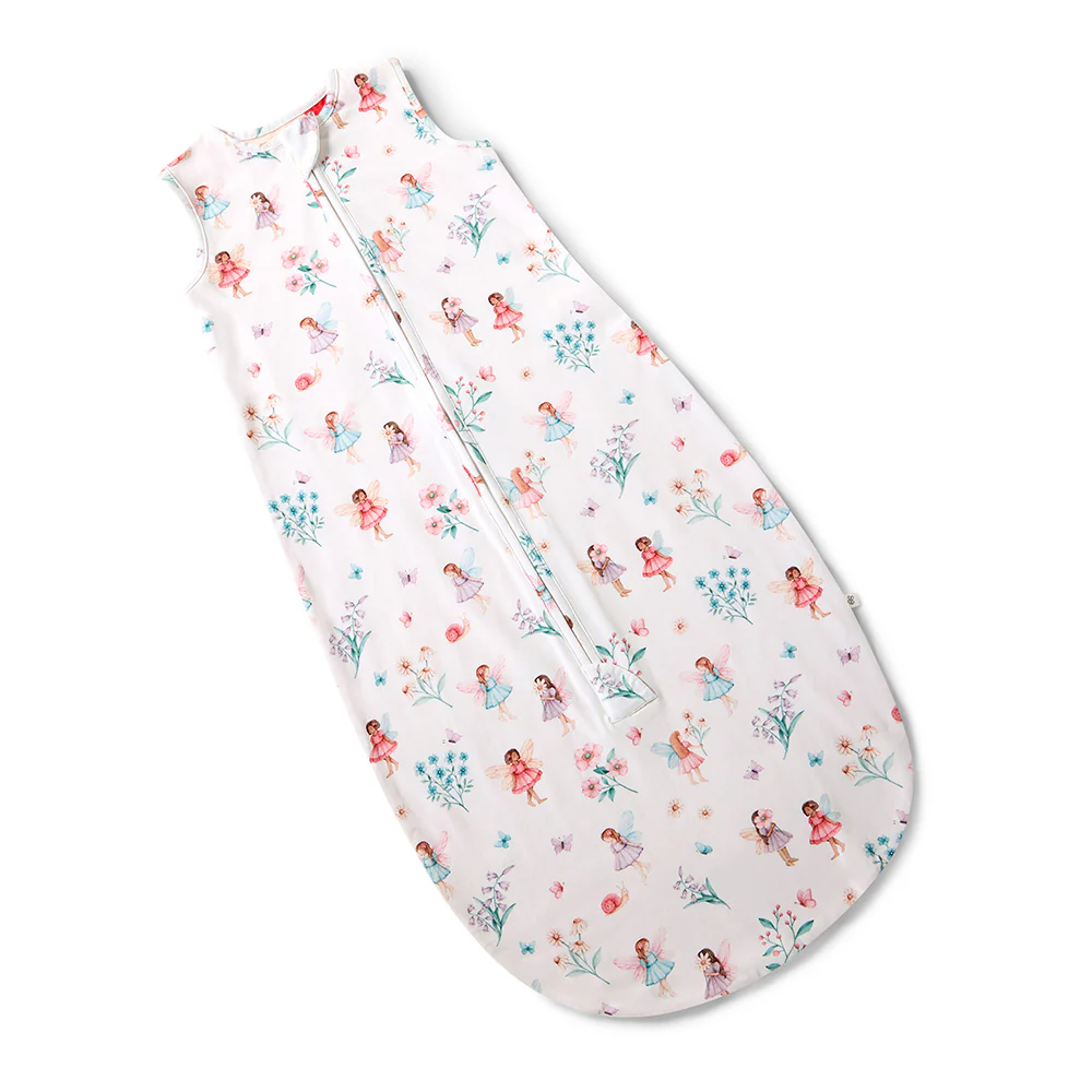 Fairy Garden Organic Sleeping Bag 1.0 TOG - Image 6