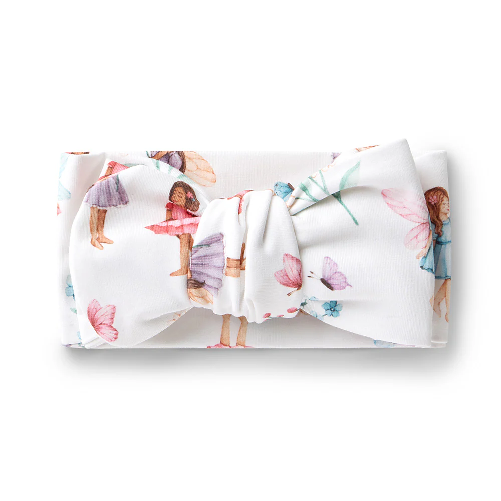 Fairy Garden Organic Oversized Bow - Image 2
