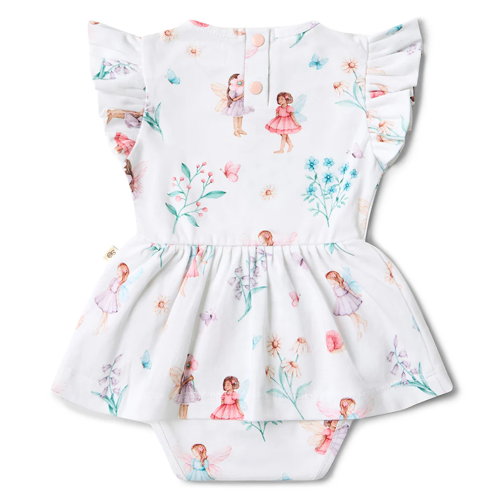 Fairy Garden Short Sleeve Organic Dress - Image 13