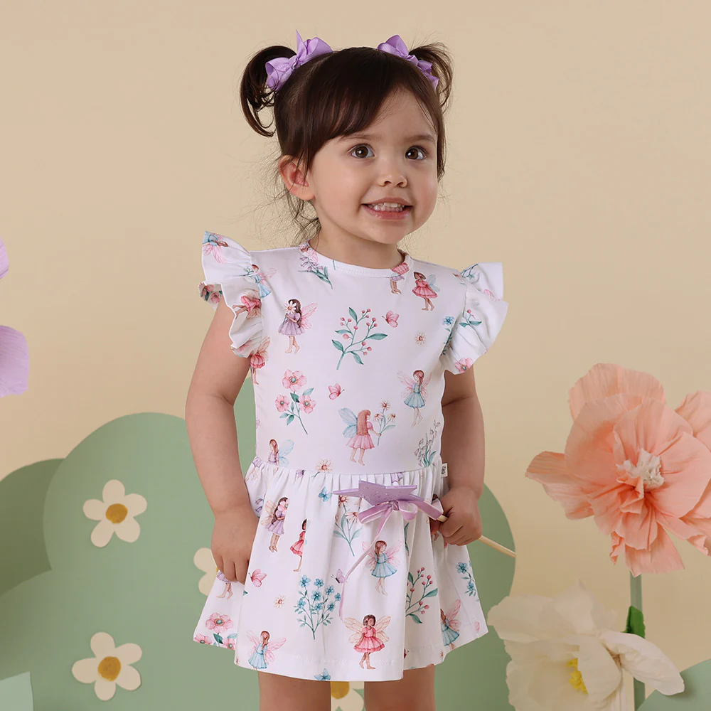 Fairy Garden Short Sleeve Organic Dress - Image 8