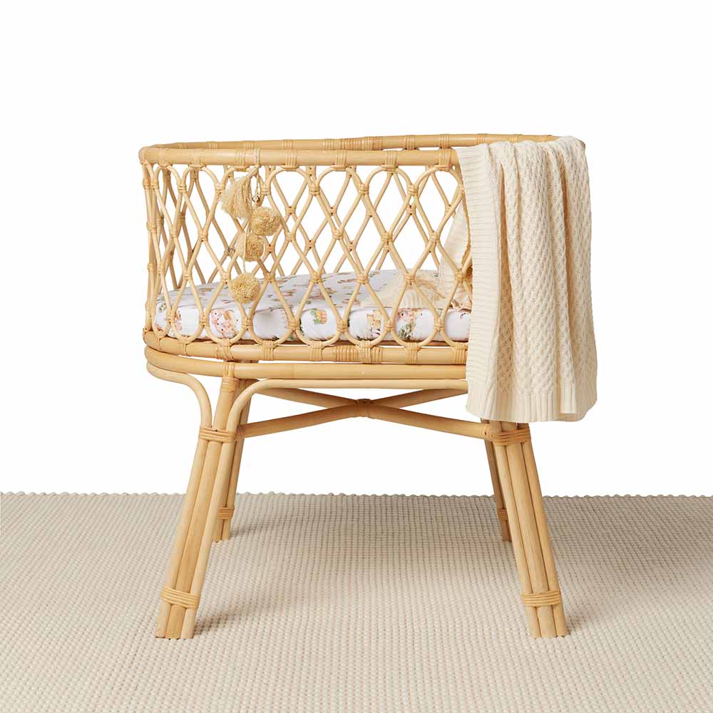 Farm Organic Bassinet Sheet / Change Pad Cover - Image 3