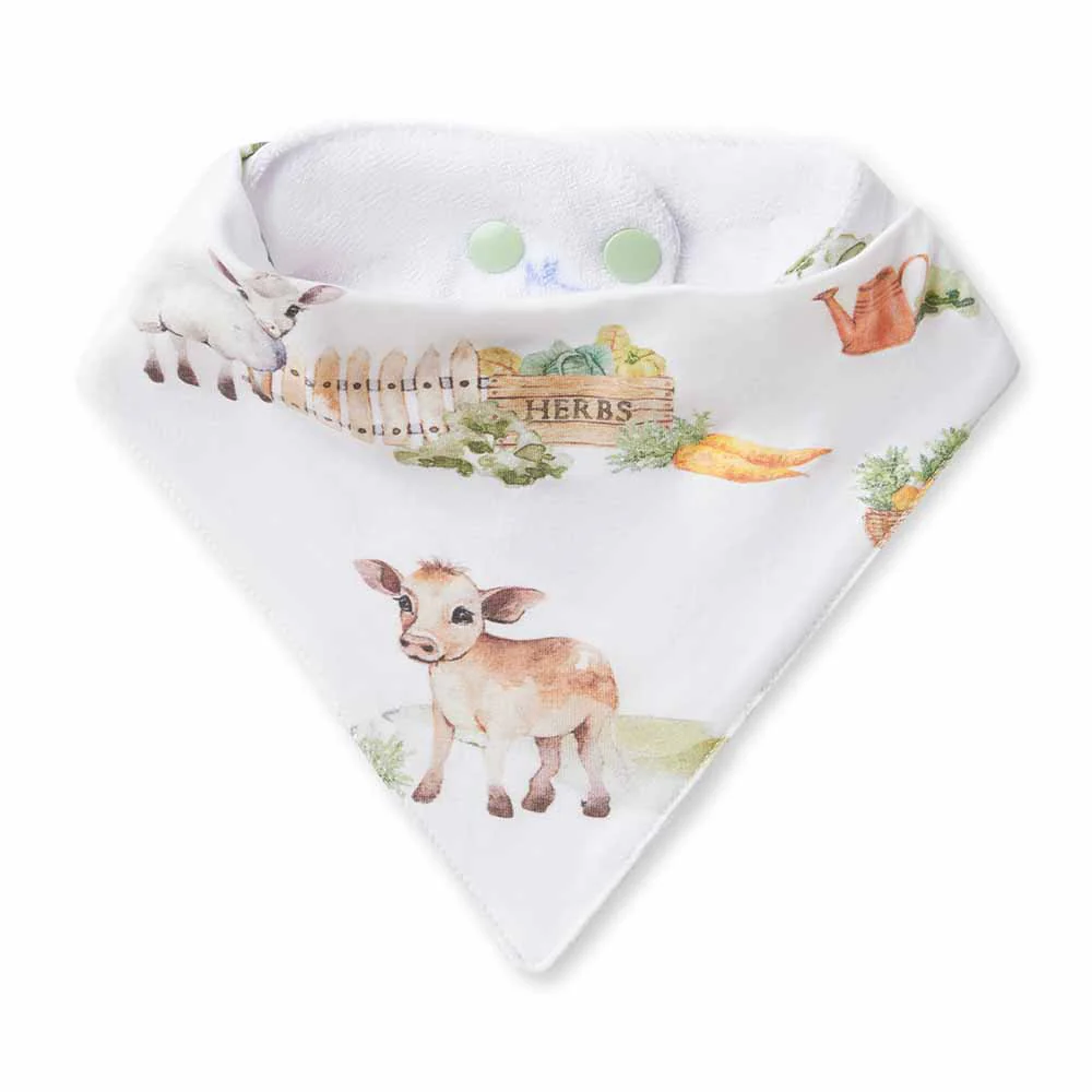 Farm Organic Dribble Bib - Image 2