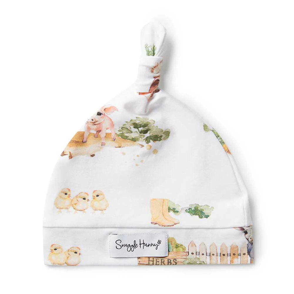 Farm Organic Knotted Beanie - Image 2
