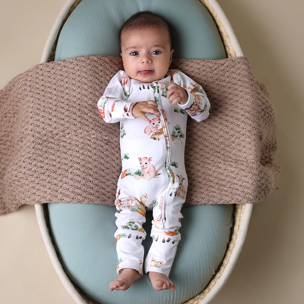 Farm Organic Snugglesuit Convertible Romper - Image 6