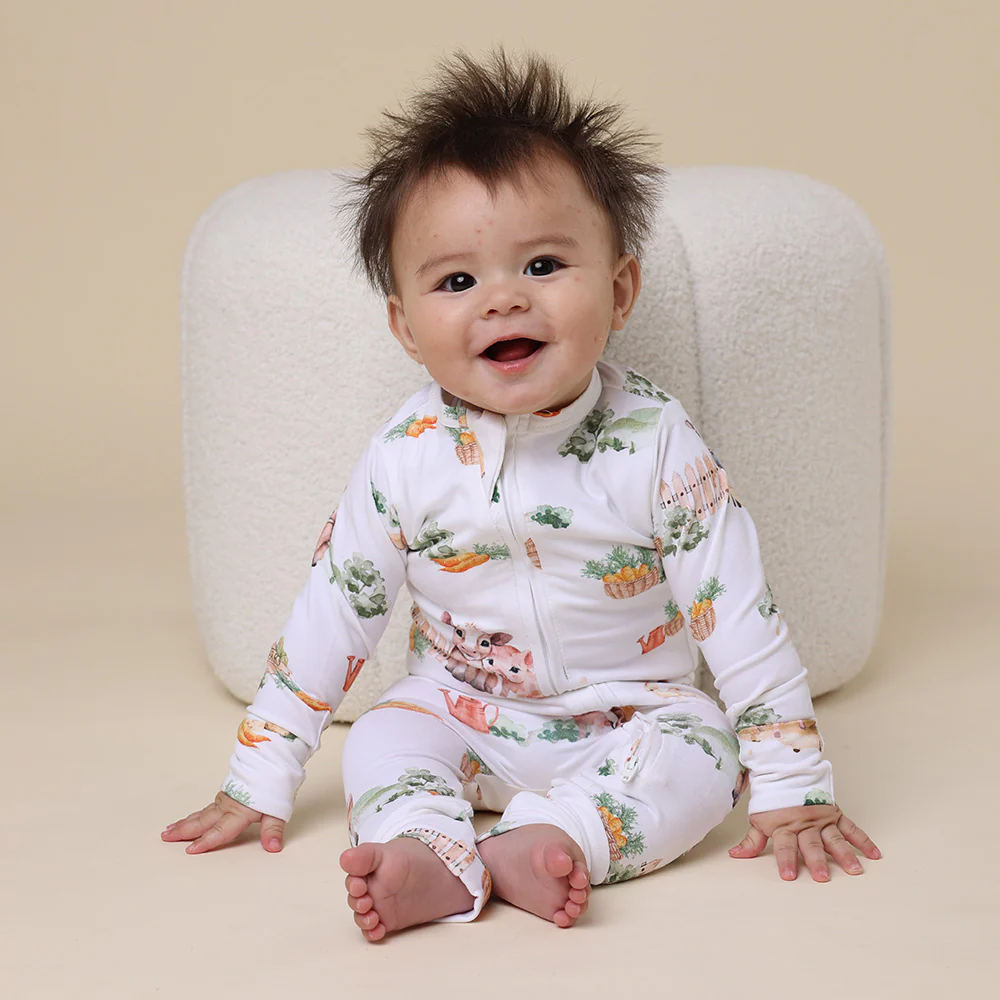 Farm Organic Snugglesuit Convertible Romper - Image 7