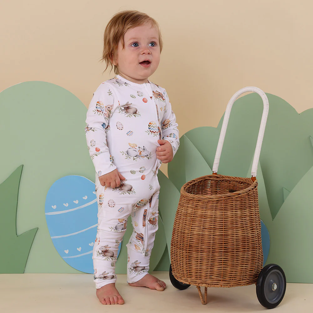 Flopsy Bunnies Organic Snugglesuit Convertible Romper - Image 6