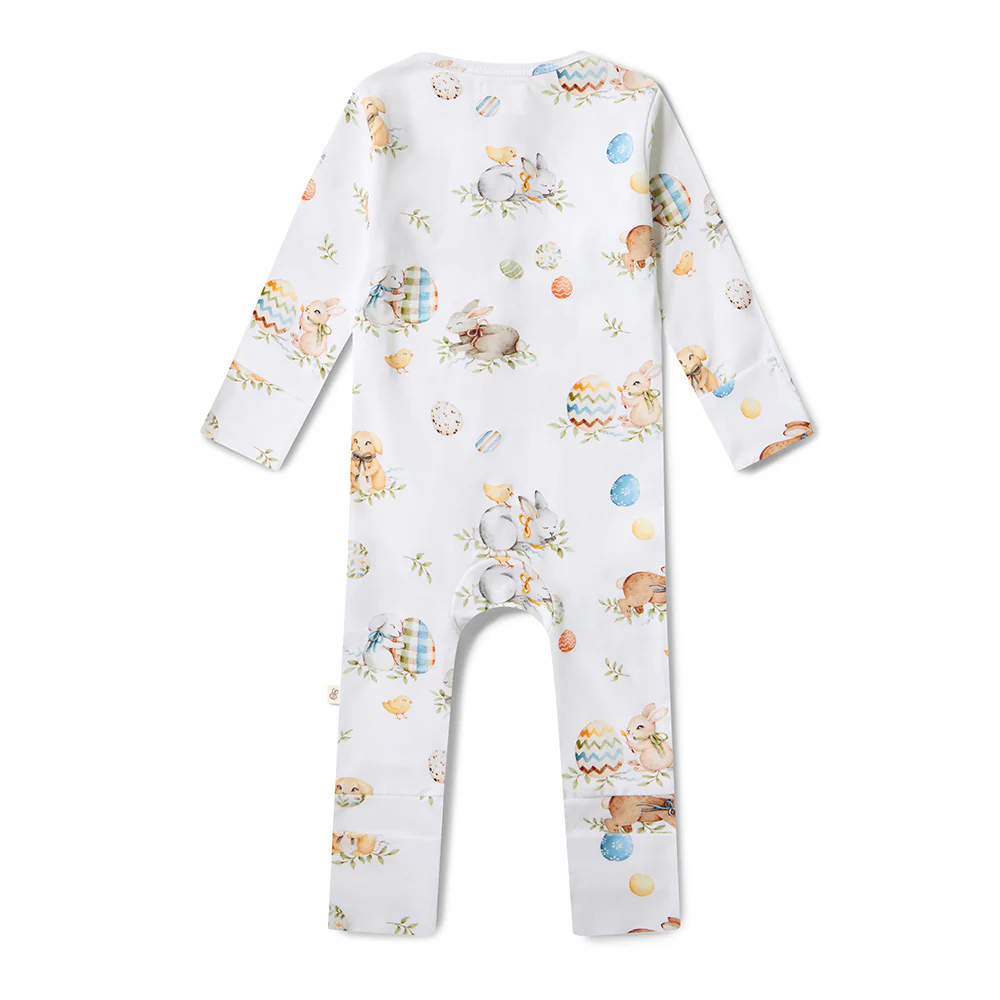 Flopsy Bunnies Organic Snugglesuit Convertible Romper - Image 9