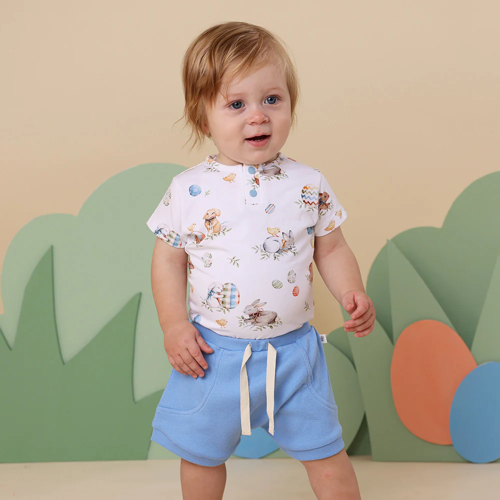 Flopsy Bunnies Short Sleeve Organic Bodysuit - Image 4
