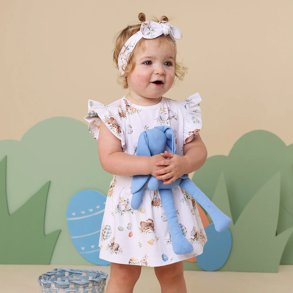 Flopsy Bunnies Short Sleeve Organic Dress - Image 11