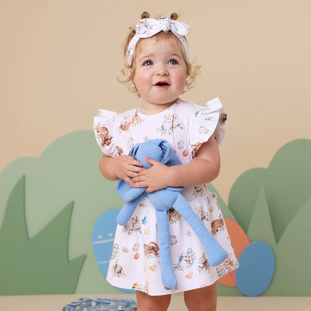 Flopsy Bunnies Short Sleeve Organic Dress - Image 3