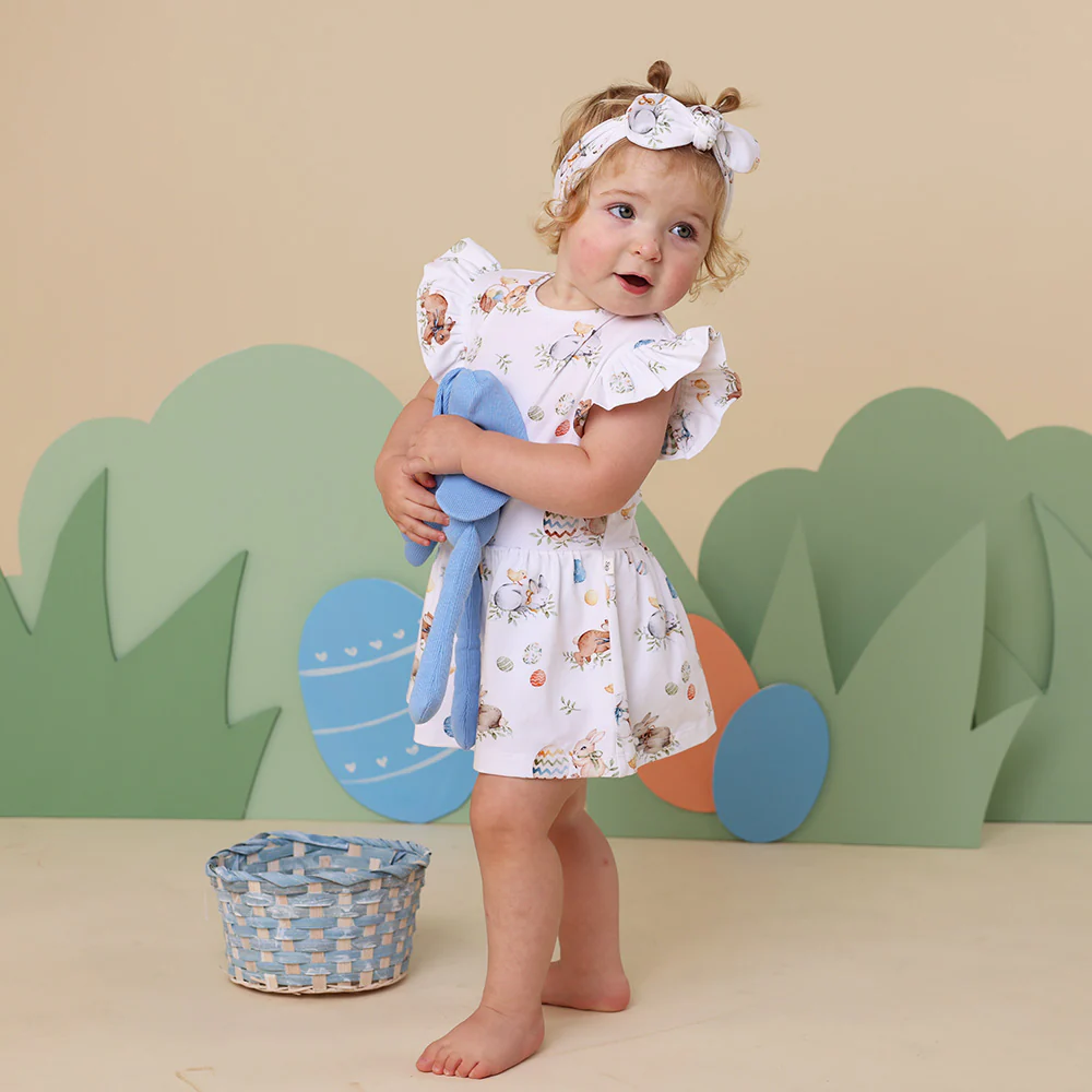 Flopsy Bunnies Short Sleeve Organic Dress - Image 8
