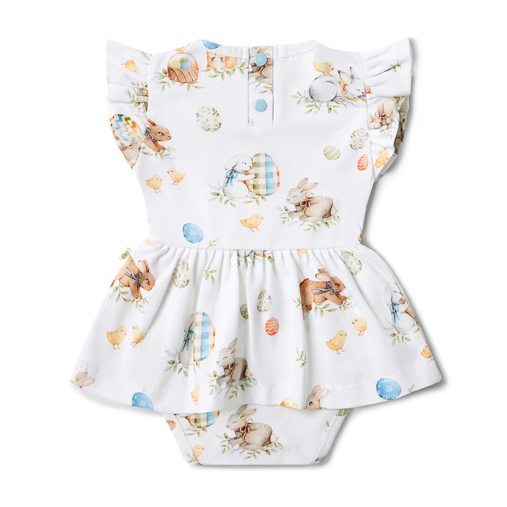 Flopsy Bunnies Short Sleeve Organic Dress - Image 9