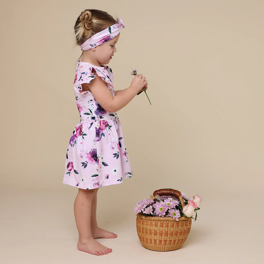 Floral Kiss Short Sleeve Organic Dress - Image 6