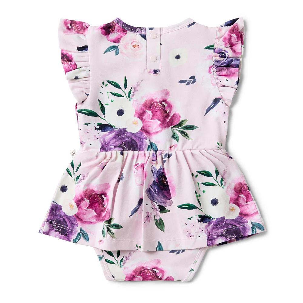 Floral Kiss Short Sleeve Organic Dress - Image 8