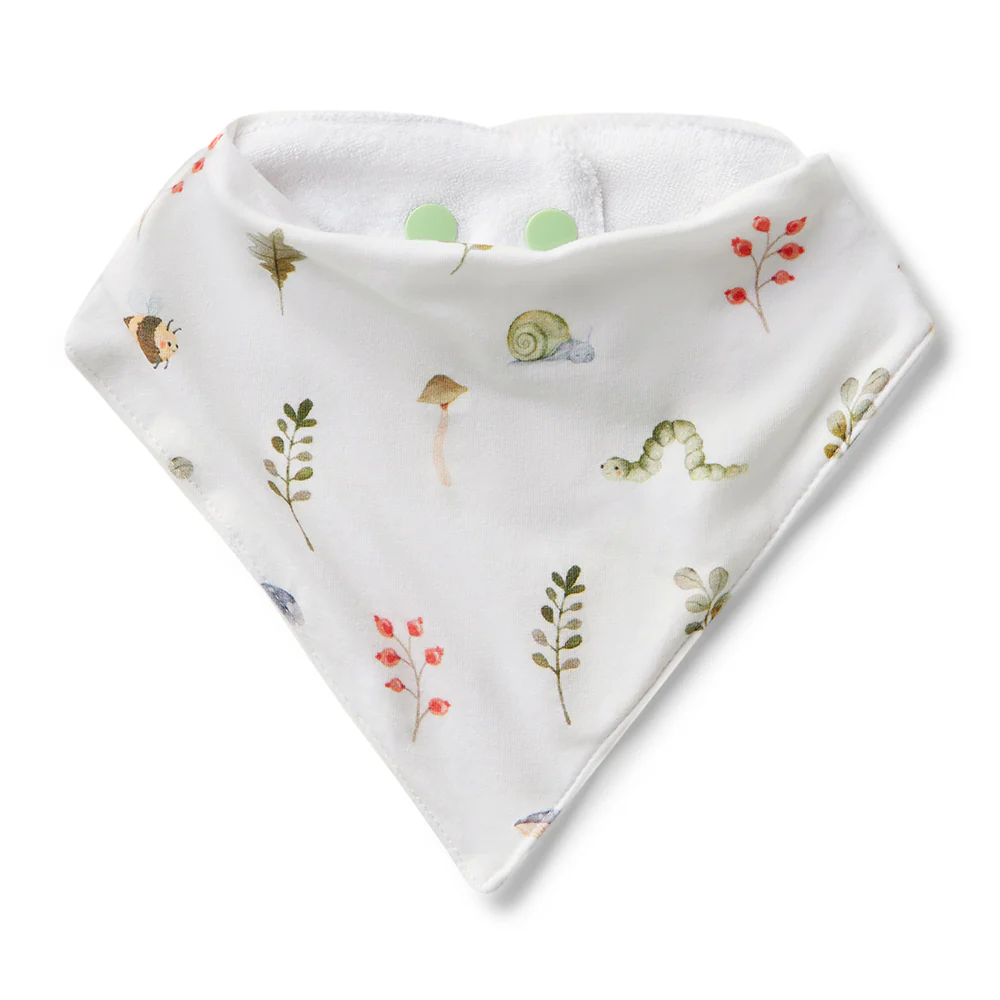 Garden Friends Organic Dribble Bib - Image 2