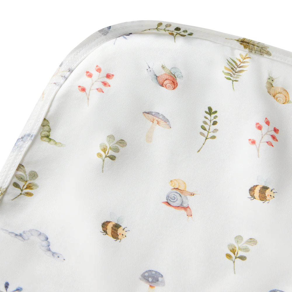 Garden Friends Organic Jersey Wrap & Beanie Set - Image 4