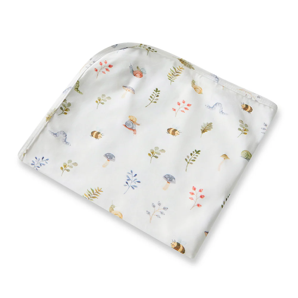 Garden Friends Organic Jersey Wrap & Beanie Set - Image 5