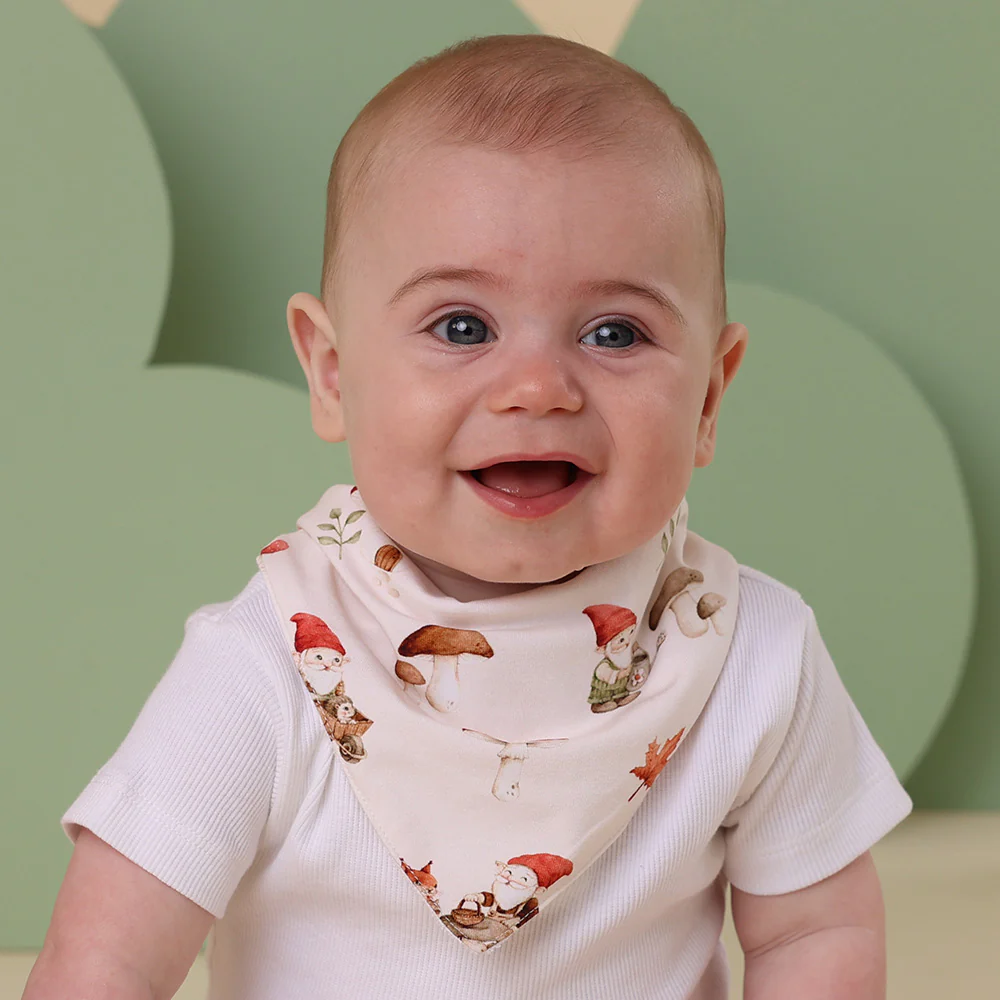 Gnomes Organic Dribble Bib - Image 3