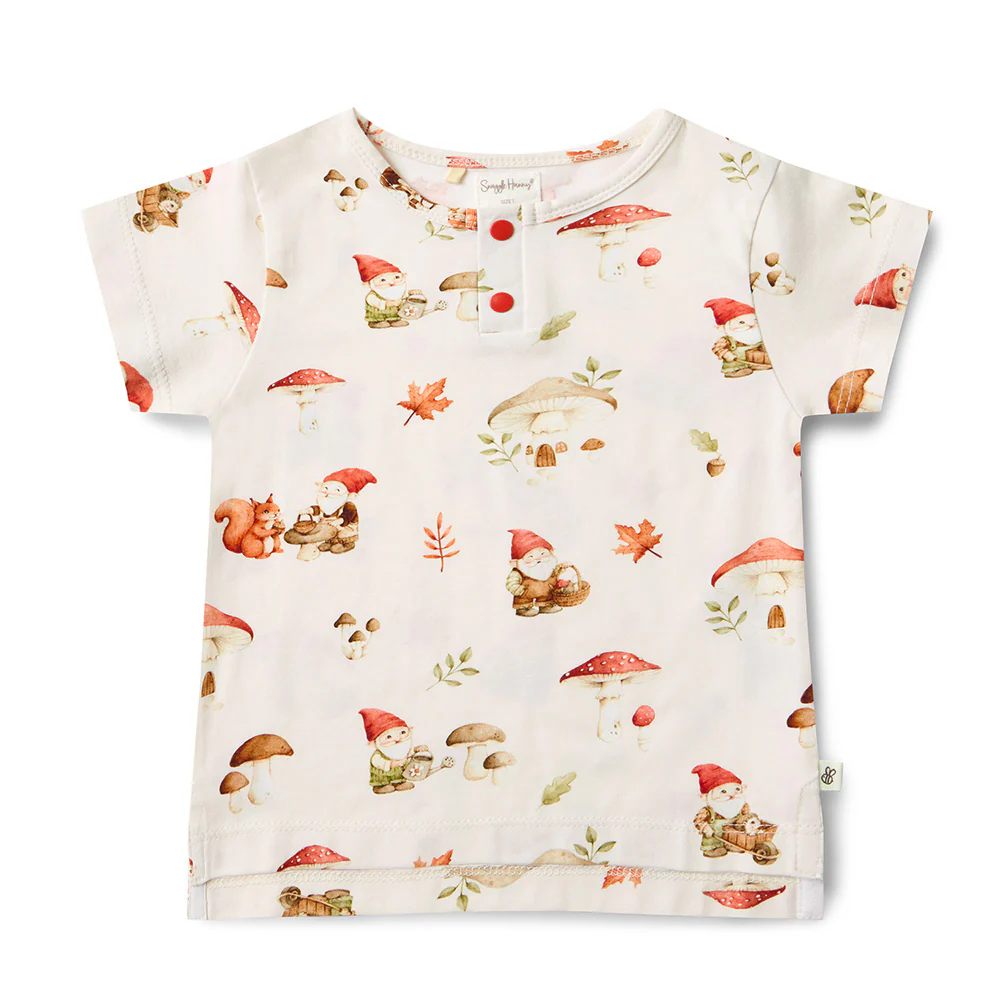 Gnomes Organic Short Sleeve Top - Image 2