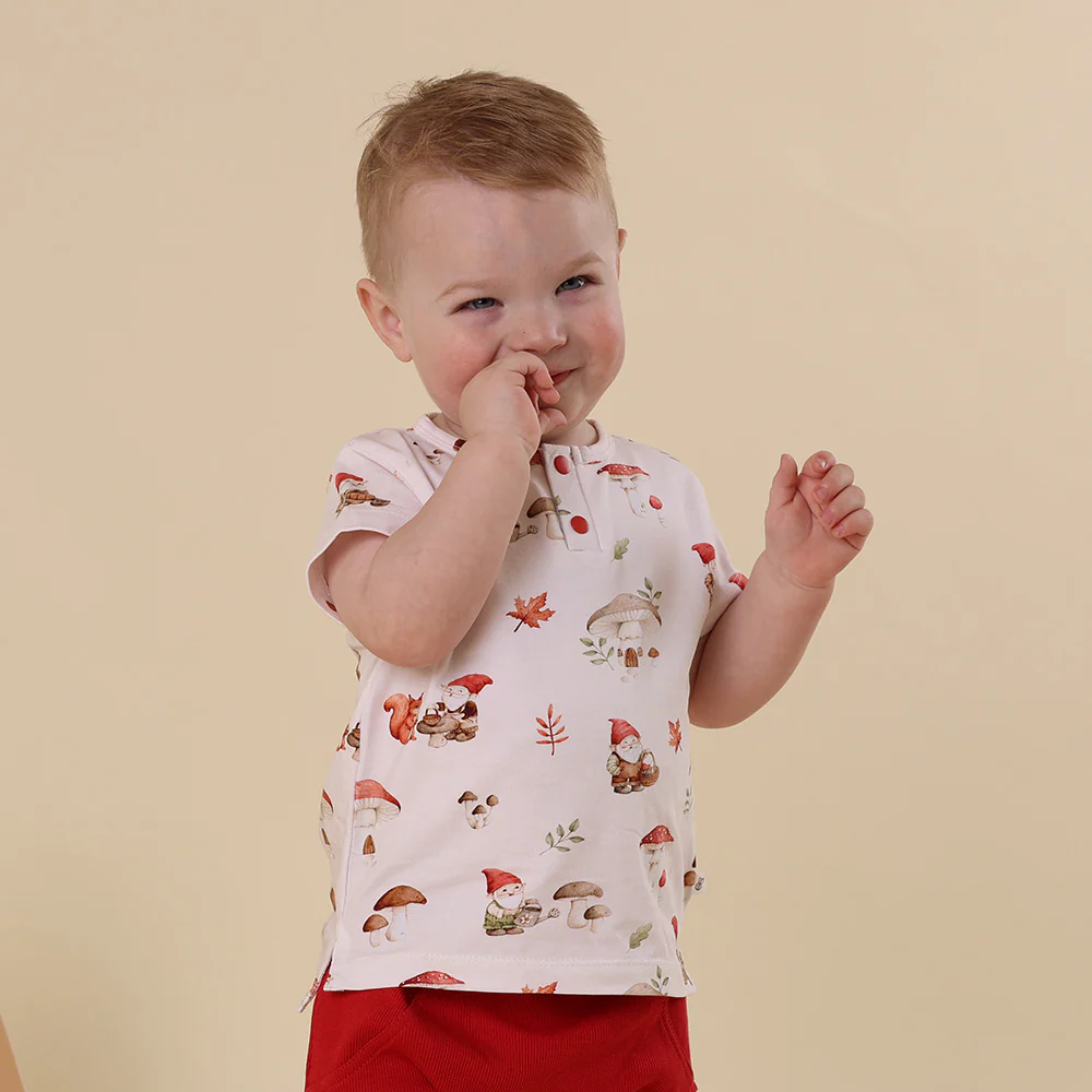 Gnomes Organic Short Sleeve Top - Image 3