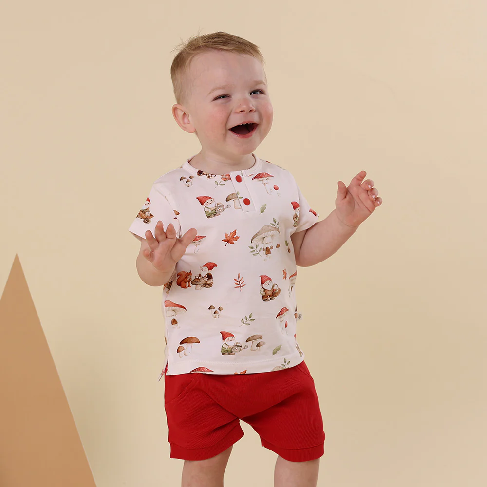 Gnomes Organic Short Sleeve Top - Image 5