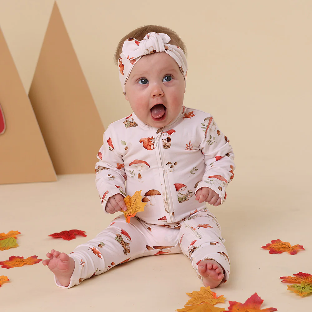 Gnomes Organic Snugglesuit Convertible Romper - Image 8