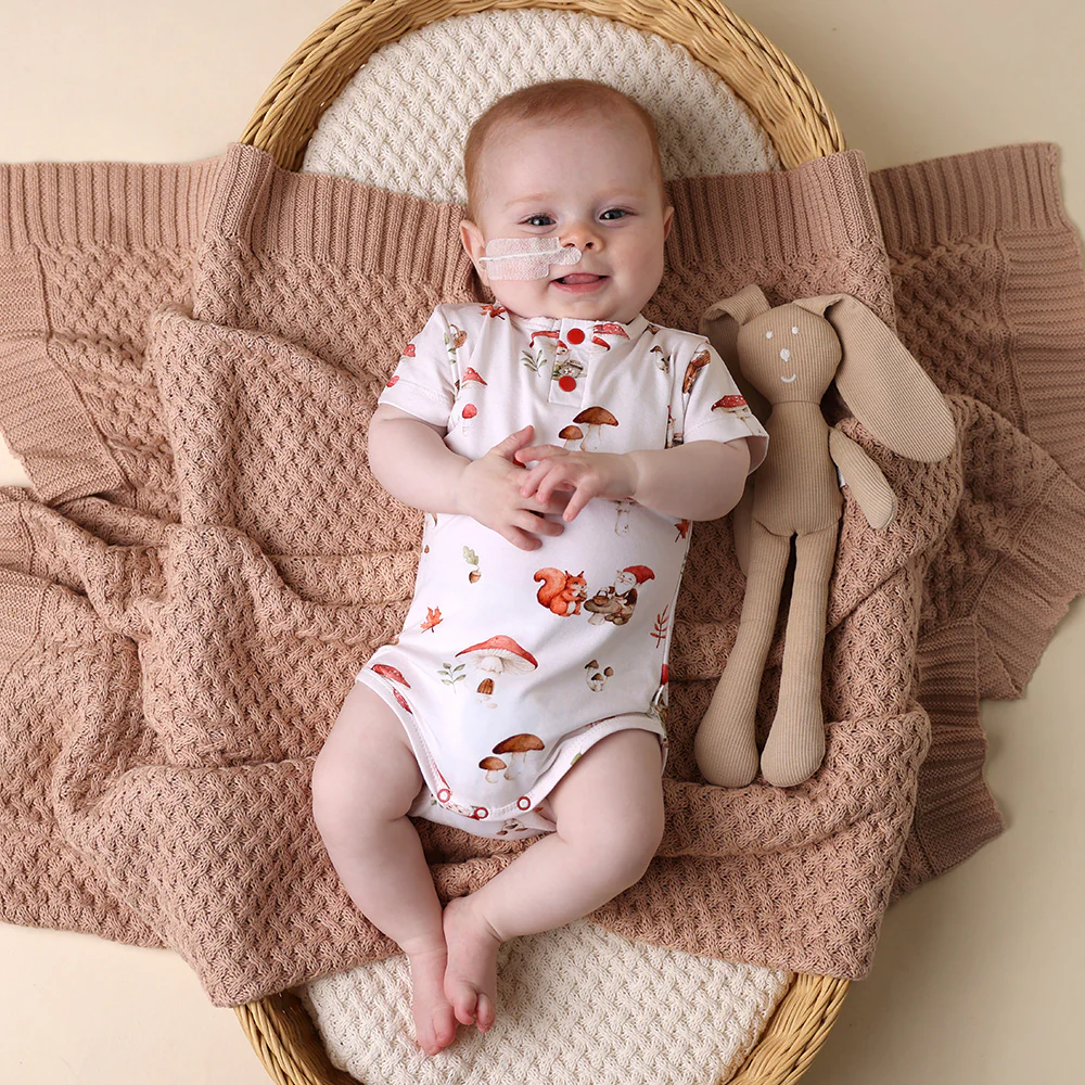 Gnomes Short Sleeve Organic Bodysuit - Image 10