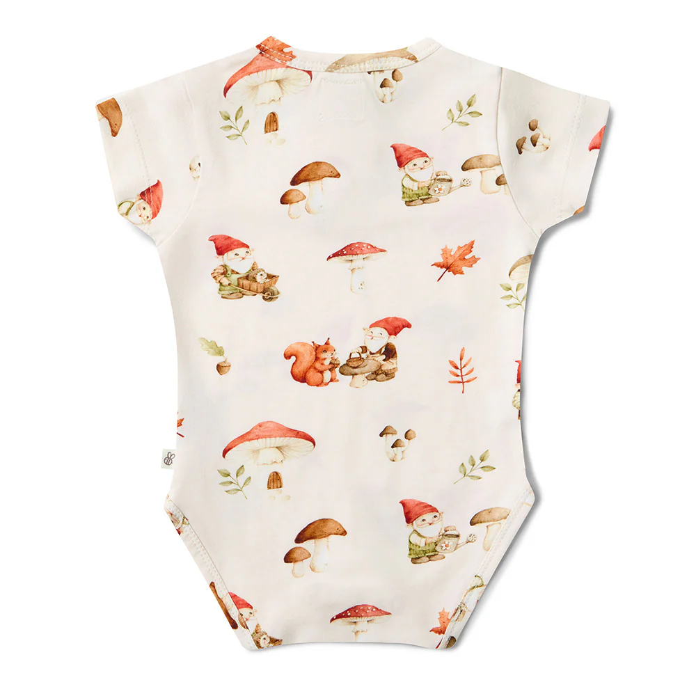 Gnomes Short Sleeve Organic Bodysuit - Image 11