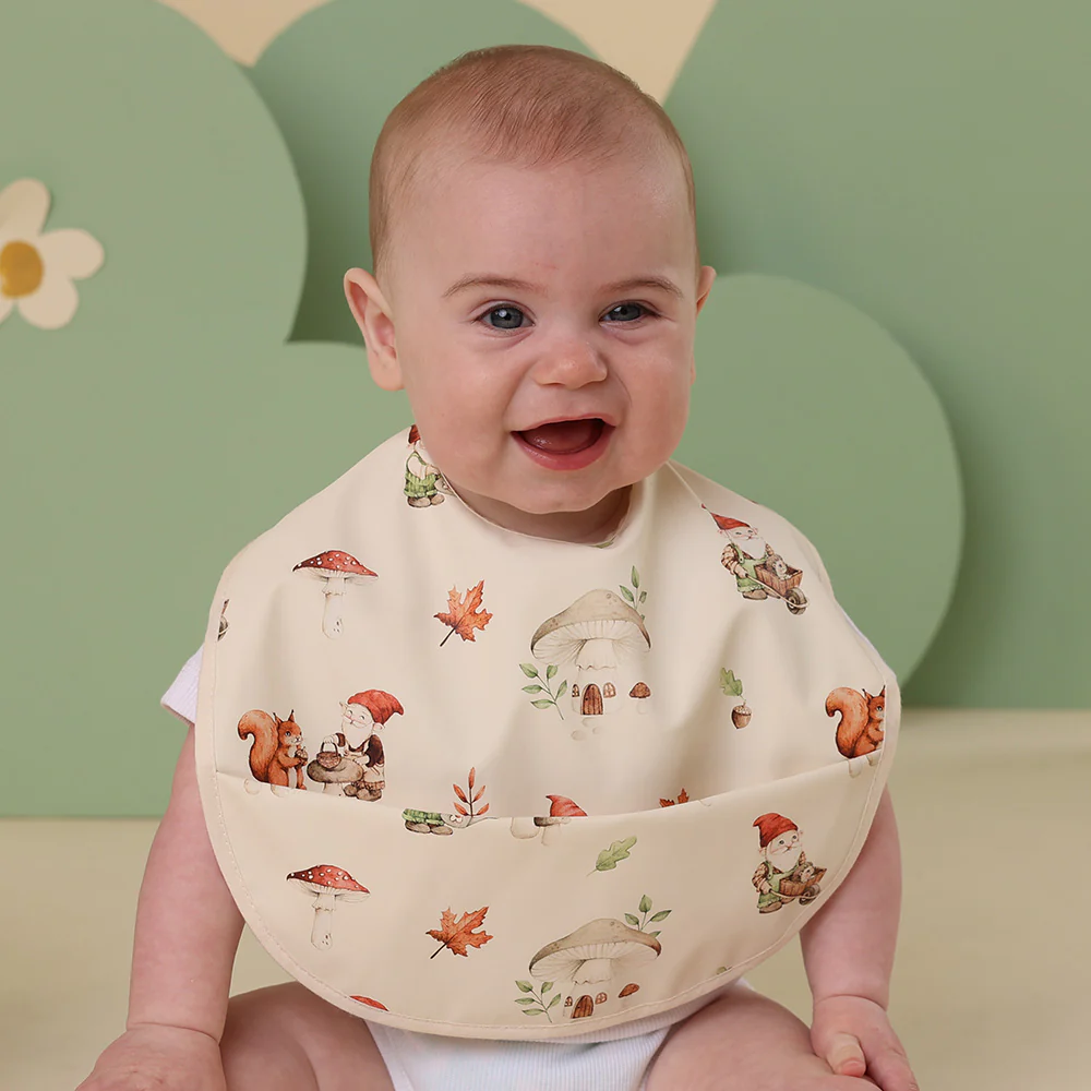 Gnomes Snuggle Bib - Image 3